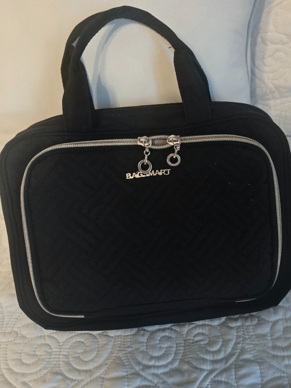 Bagsmart Travel Makeup & Jewelry Organizer Case – Black